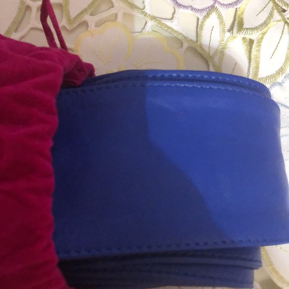 Sassy Jones Yaya belt in blue - Picture 2 of 2